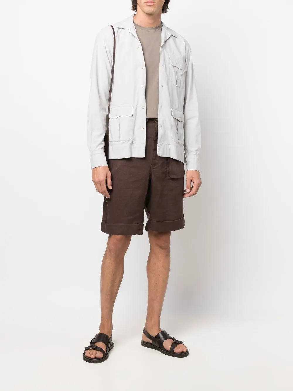 Gabriele Pasini Cargo shorts - Bruin