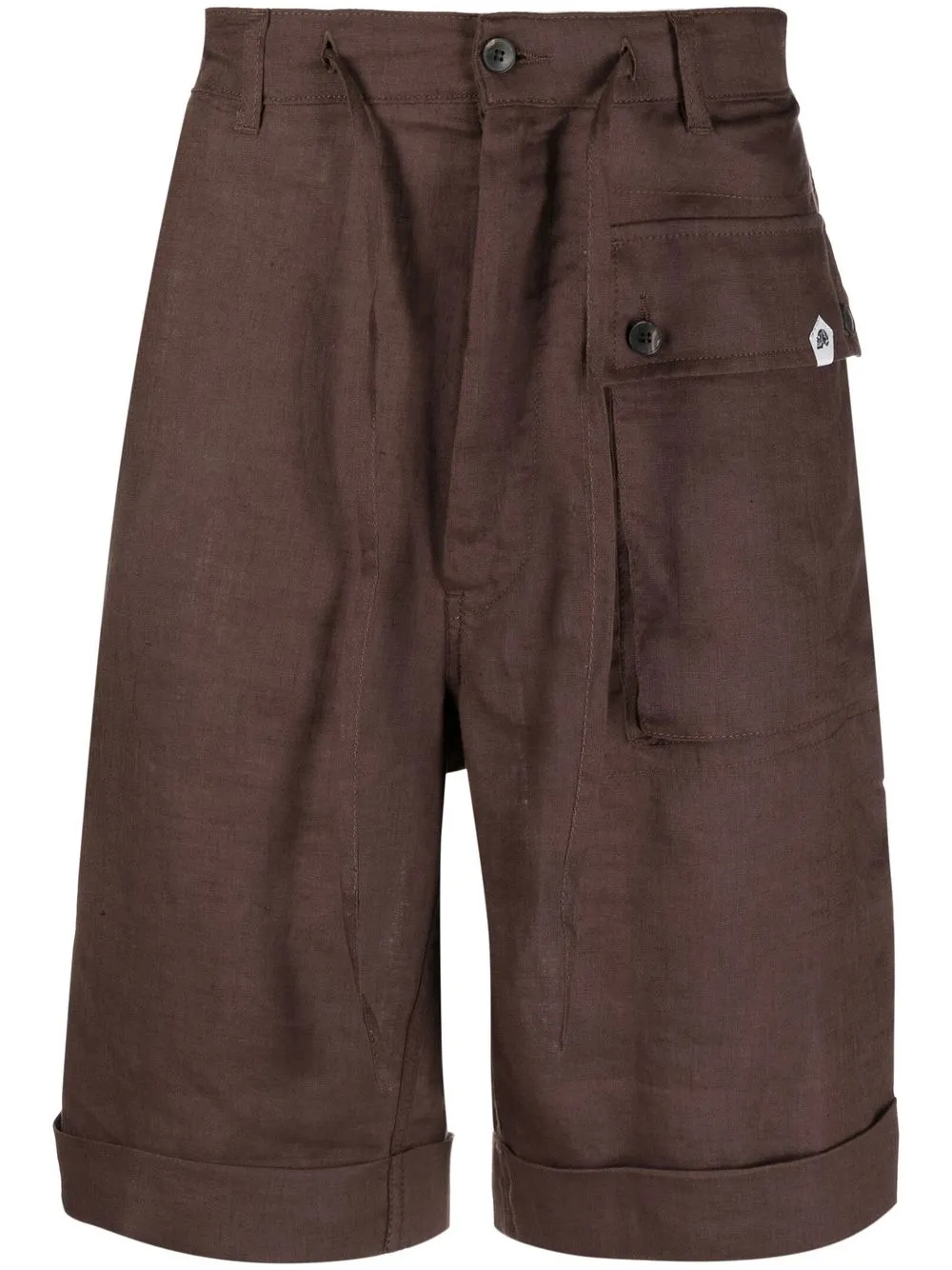 linen cargo shorts