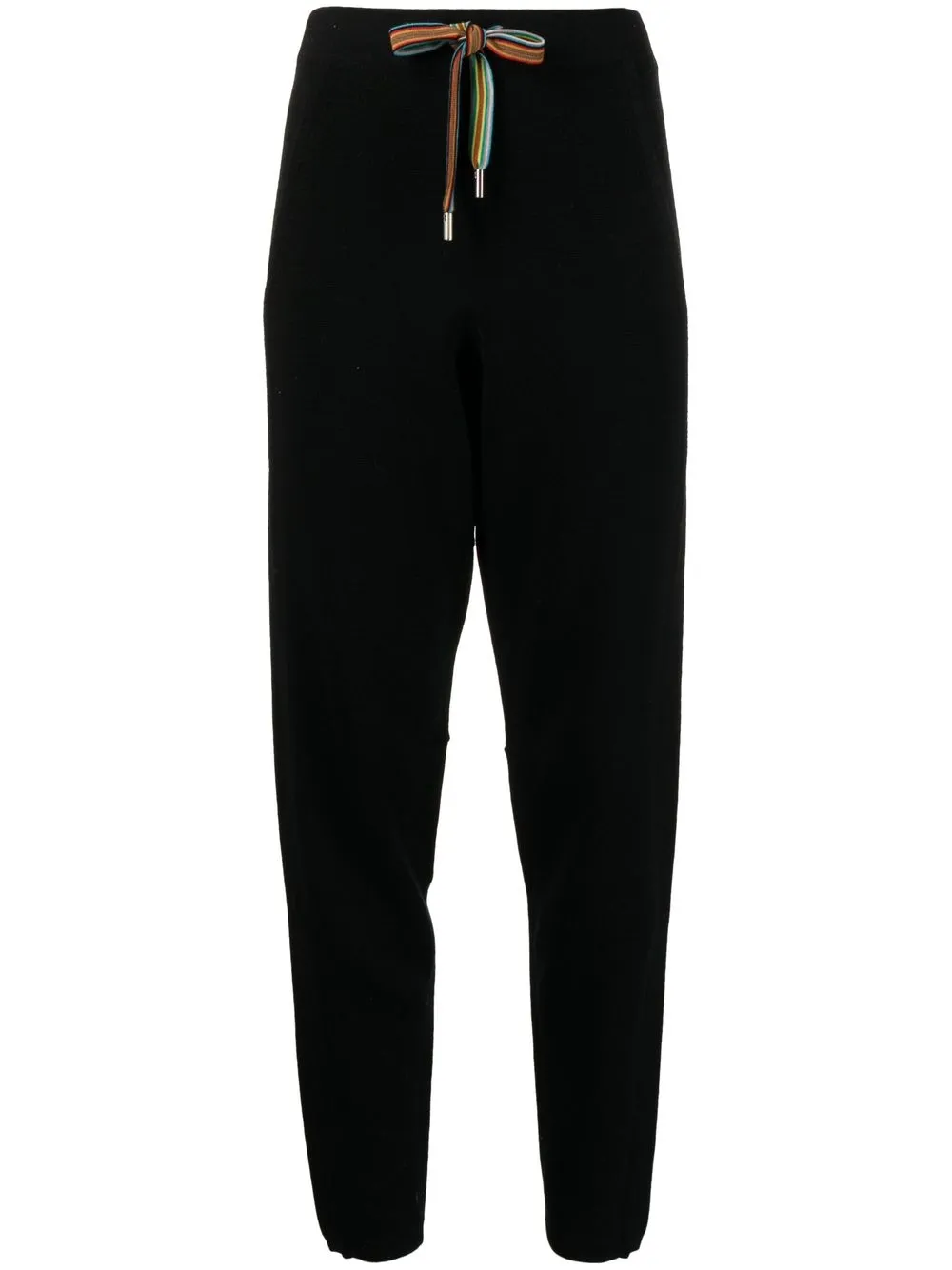

Paul Smith drawstring wool track pants - Black