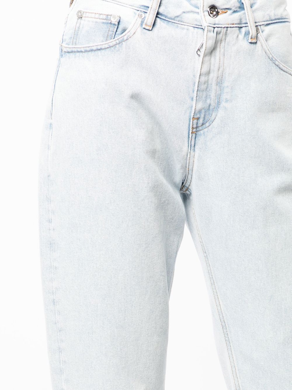 Off-White high-rise tapered jeans Women