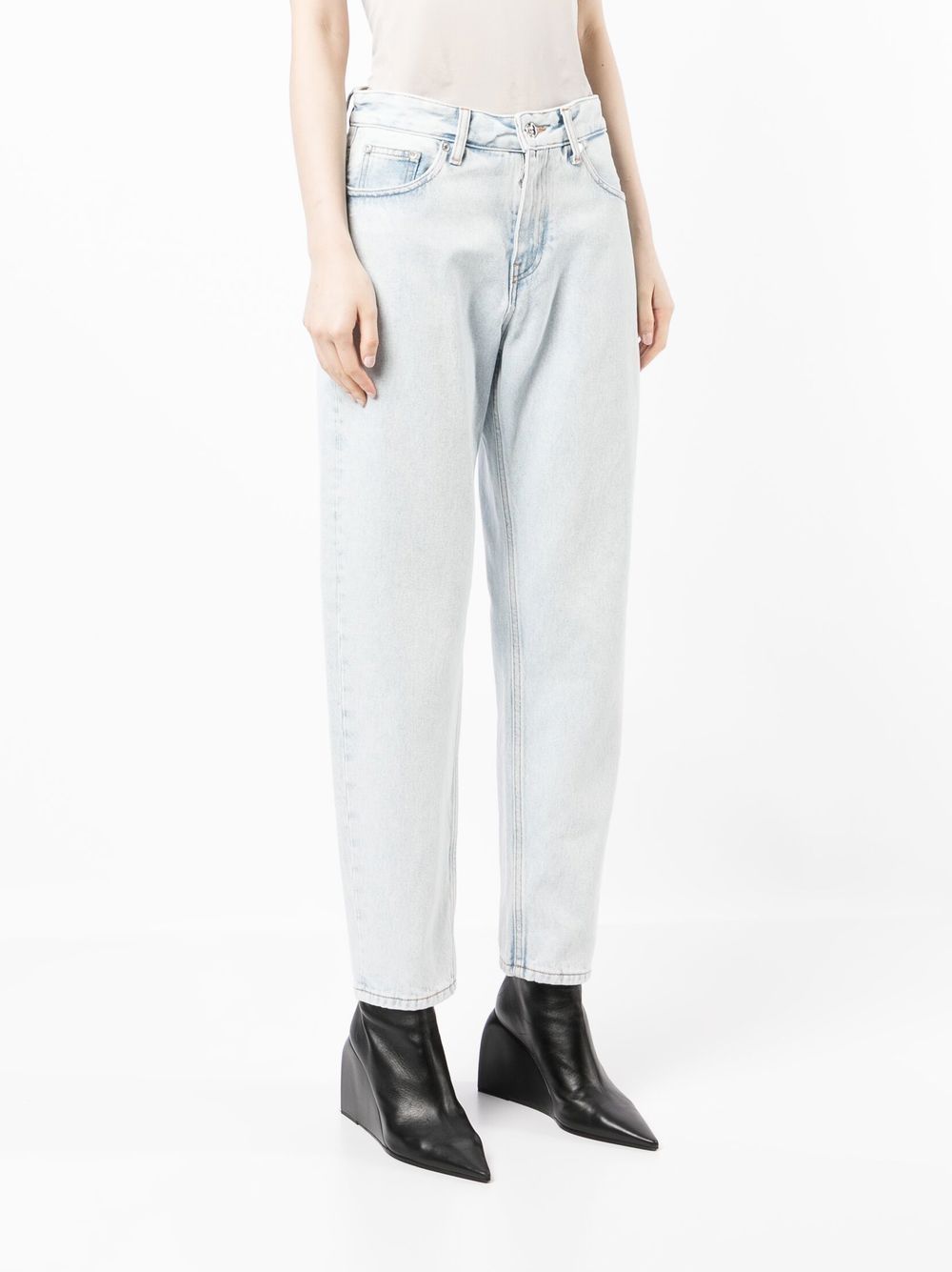 Off-White high-rise tapered jeans Women