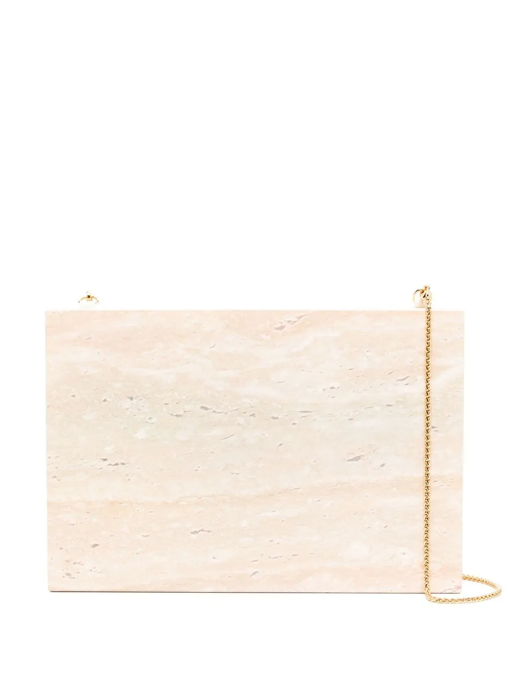 

GIABORGHINI wooden crossbody bag - Neutrals