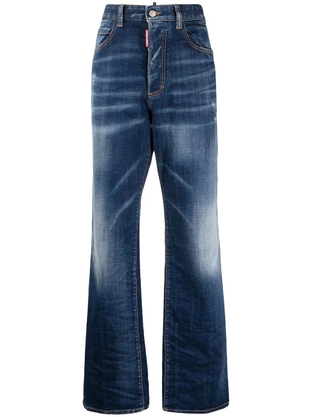 

Dsquared2 loose-fit straight leg jeans - Blue