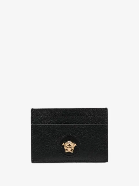 Versace La Medusa leather card holder