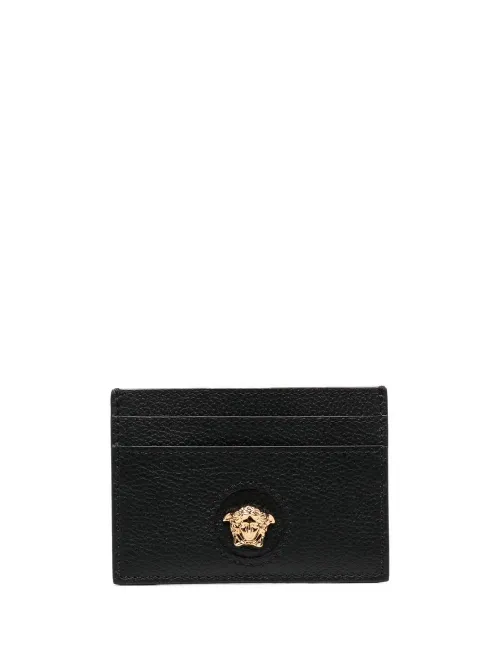 Porte-cartes La Medusa en cuir - Versace - Modalova