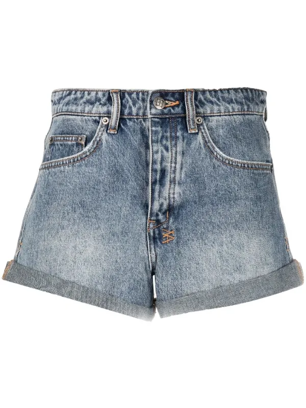 Ksubi mid-rise Denim Shorts - Farfetch