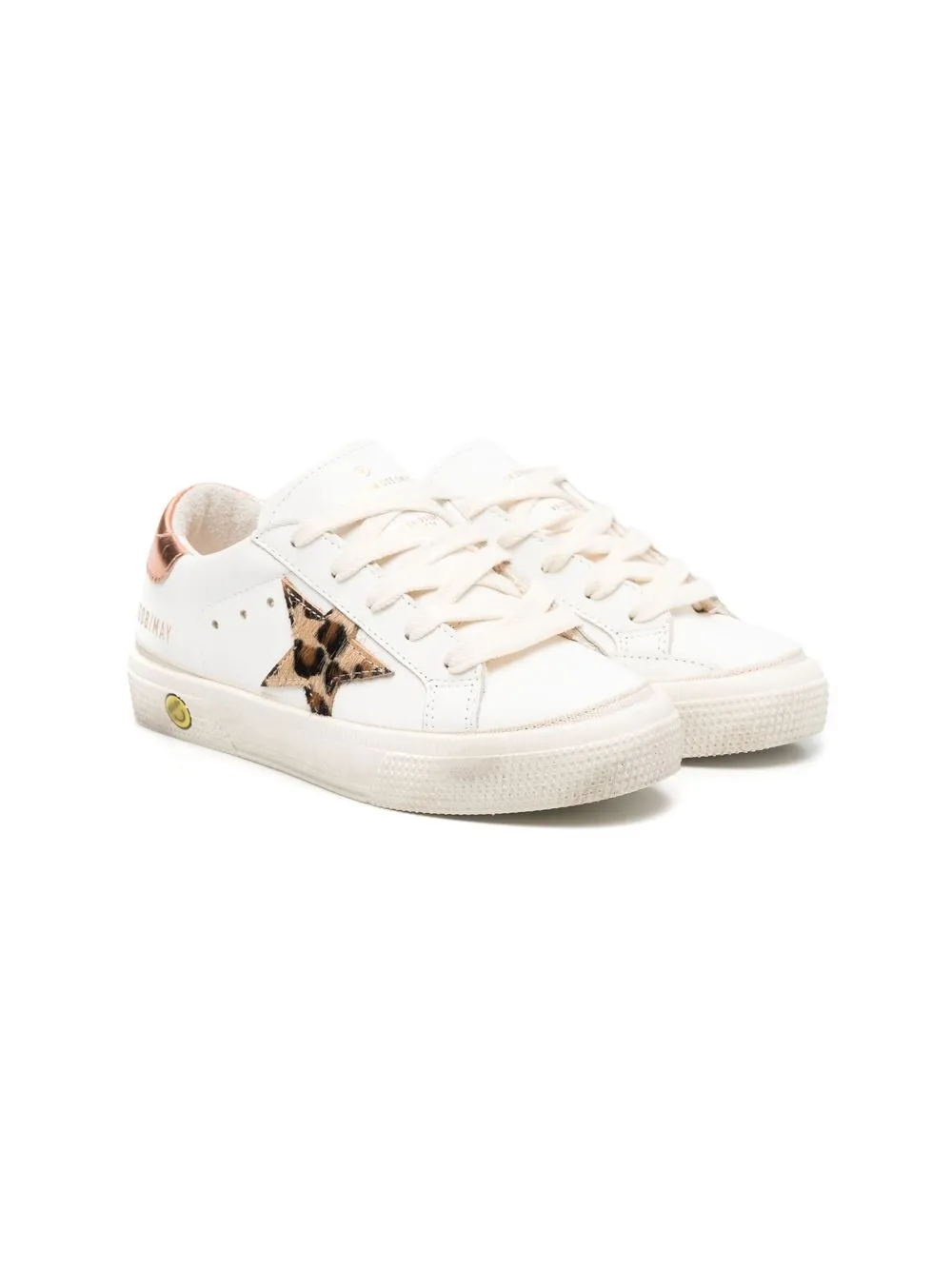 

Golden Goose Kids May low-top sneakers - White