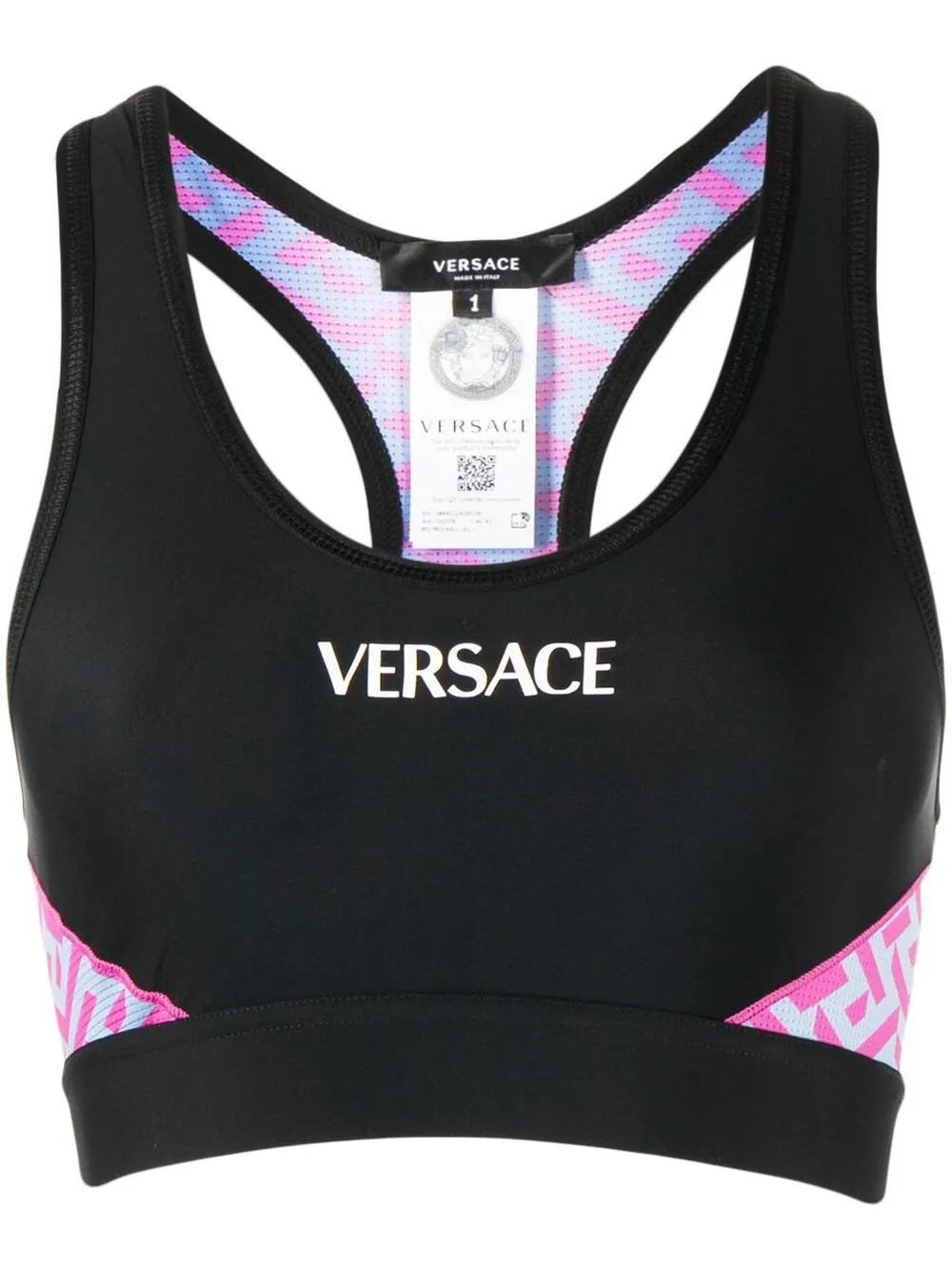 

Versace bralette La Greca - Negro