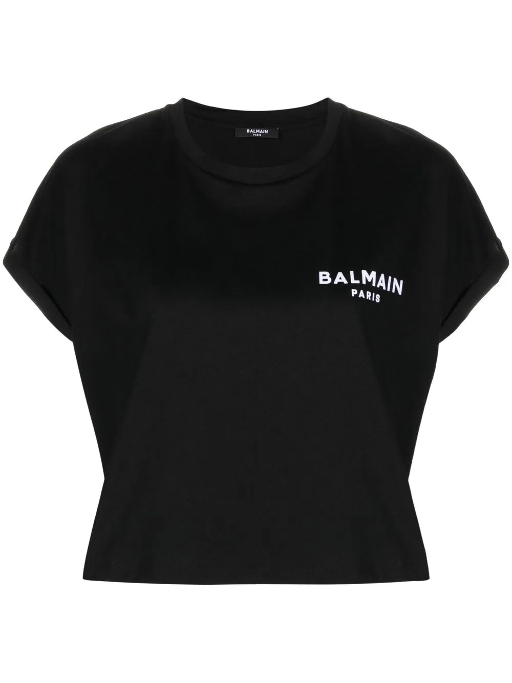 

Balmain playera corta con logo - Negro