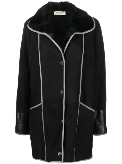 A.N.G.E.L.O. Vintage Cult 1980s single-breasted shearling coat