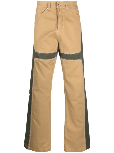 Who Decides War straight-leg trousers