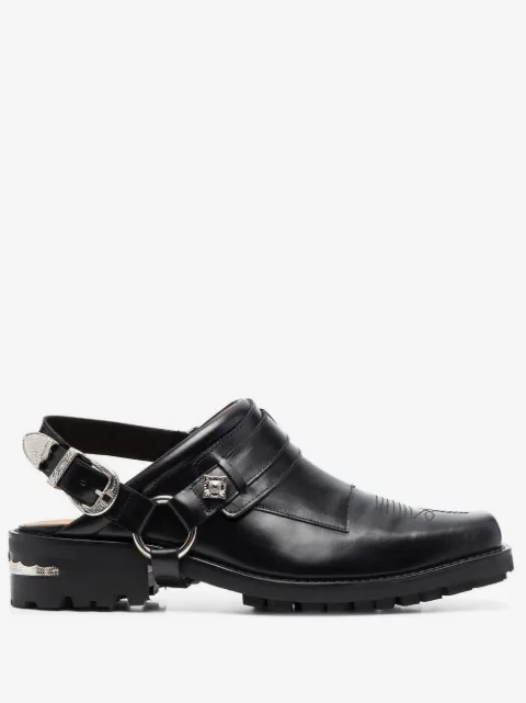 Toga Virilis mocasines penny con tira trasera