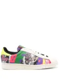 adidas colour-block low-top sneakers - White