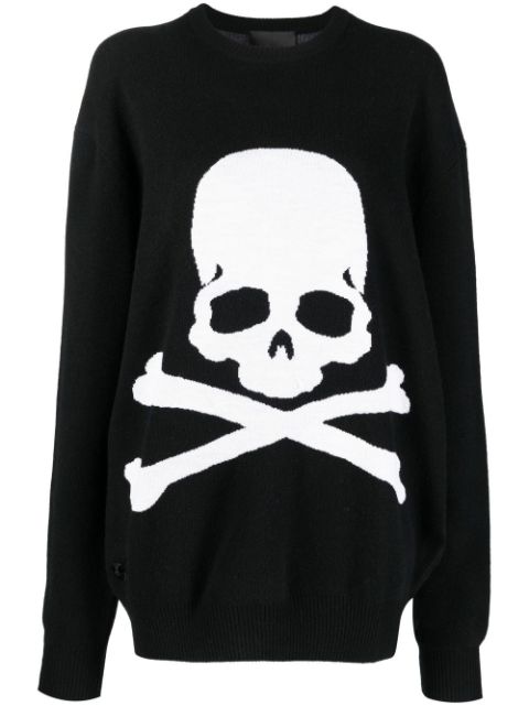 Philipp Plein Skull Bones crew-neck jumper