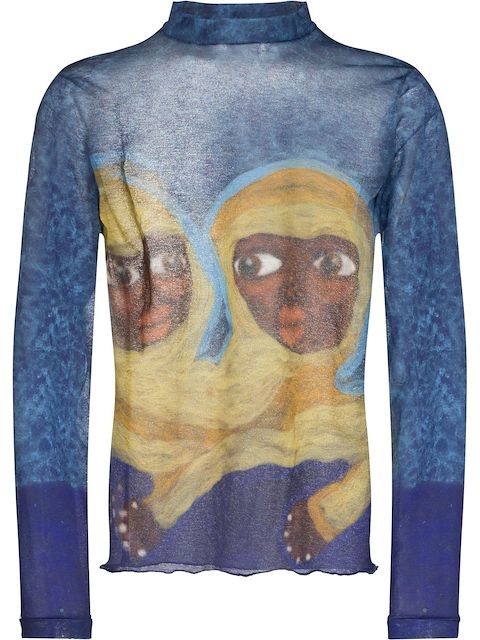 FEBEN x Browns Focus Twin graphic-print T-shirt