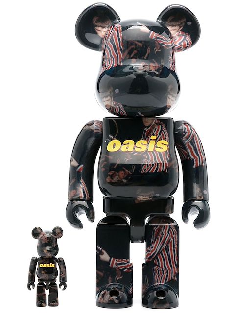 Medicom Toy Be@rbrick Oasis Knebworth 1996 figure set