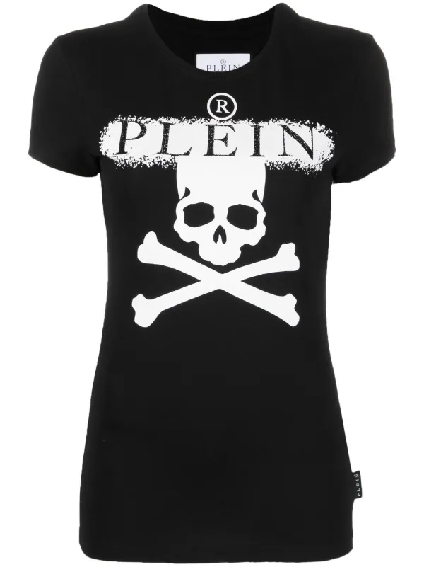 Philipp Plein スカルプリント Tシャツ | ブラック | FARFETCH JP
