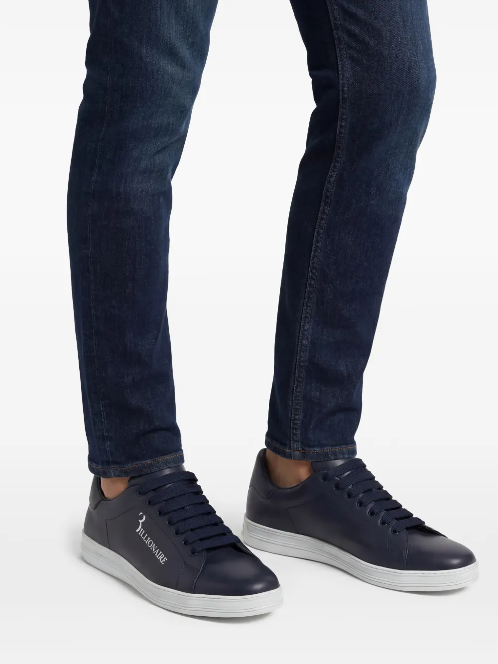  Billionaire Klassische Sneakers   Blau 