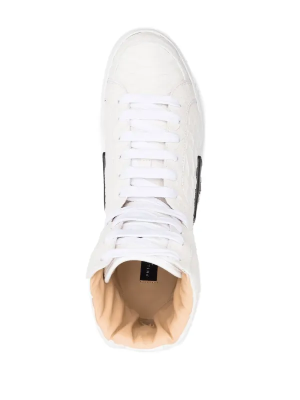 Snakeskin lace up best sale sneakers