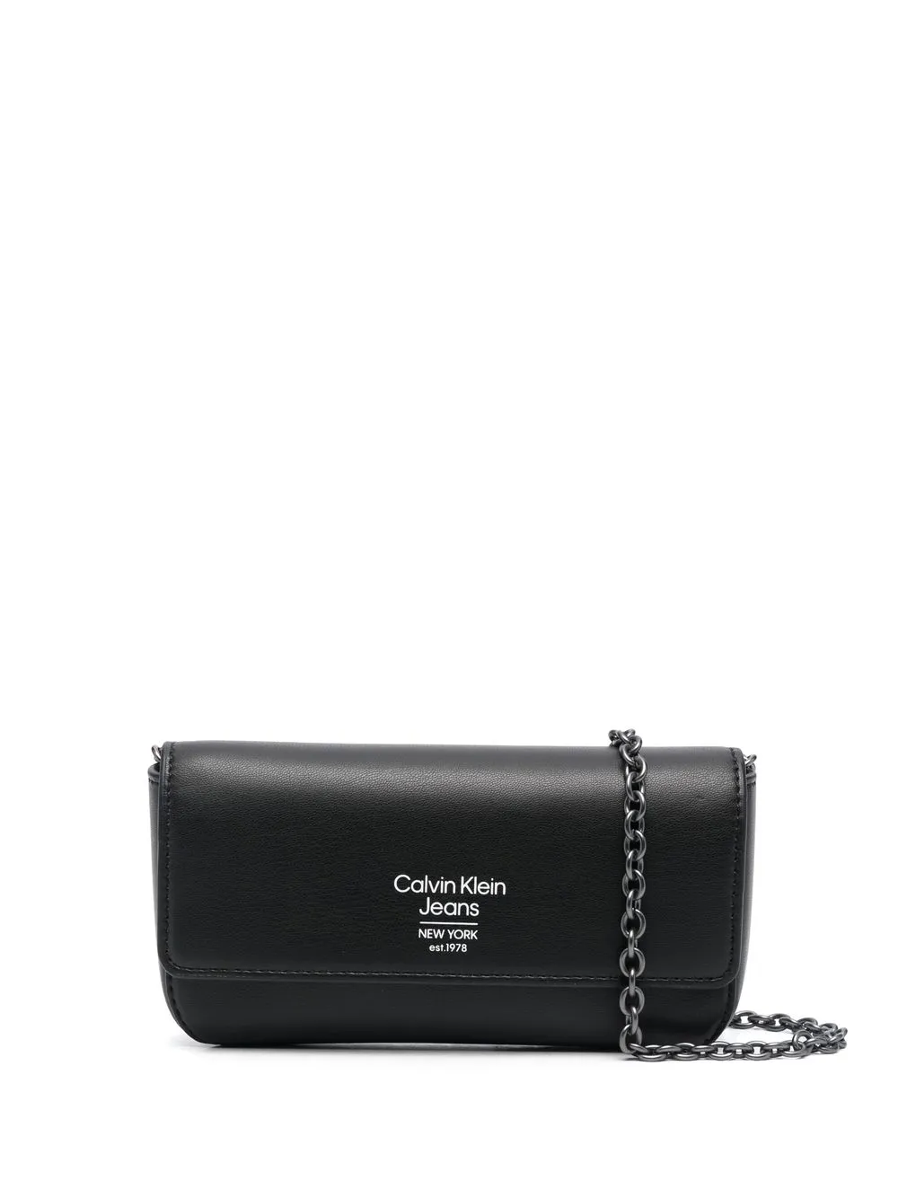 

Calvin Klein logo-print crossbody bag - Black