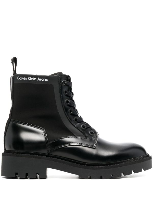 Toegeven Discipline Oh Calvin Klein Military Ankle Boots - Farfetch
