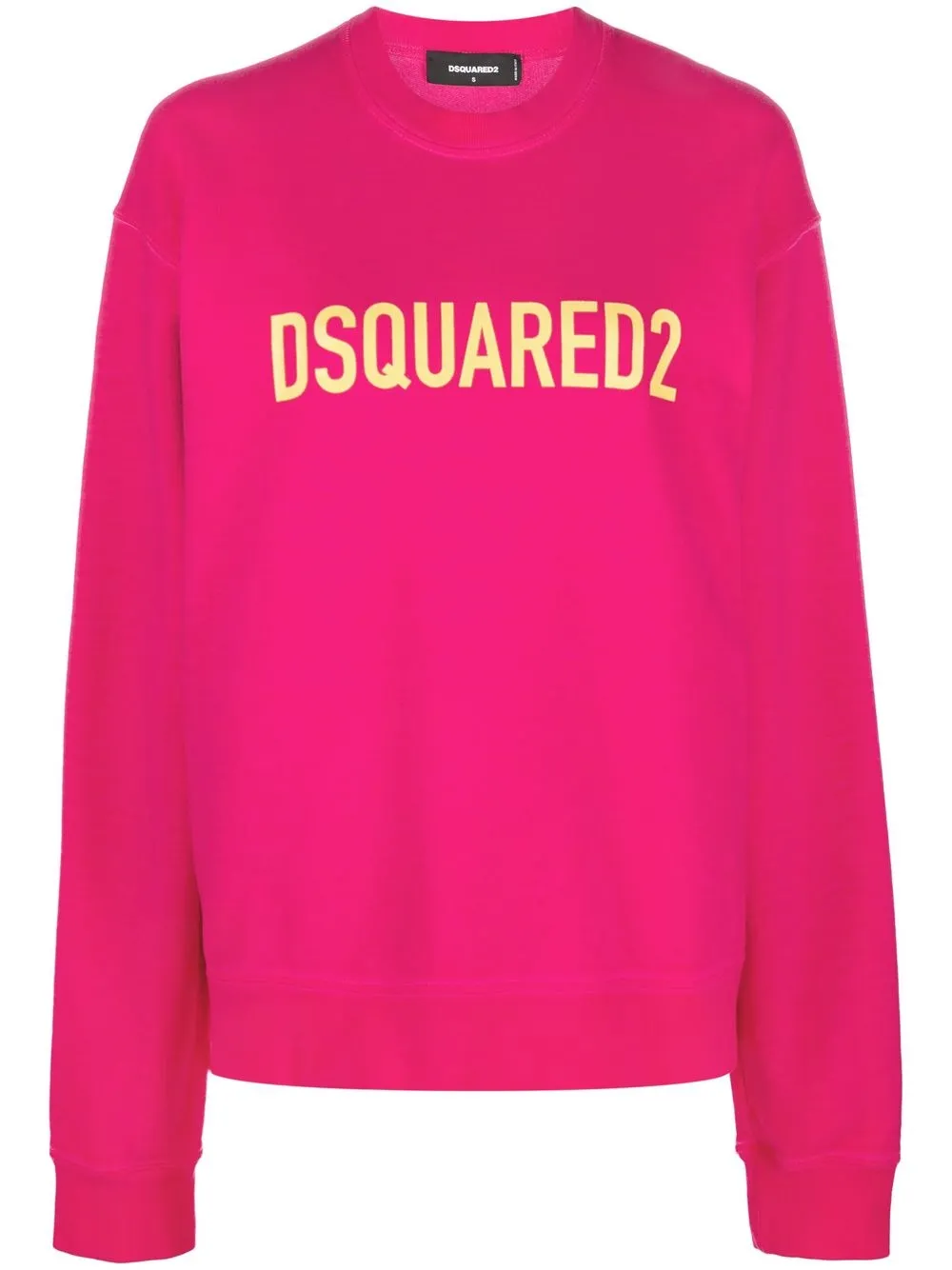 

Dsquared2 sudadera con logo estampado - Rosado