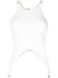 Dion Lee garter corset tank top - White