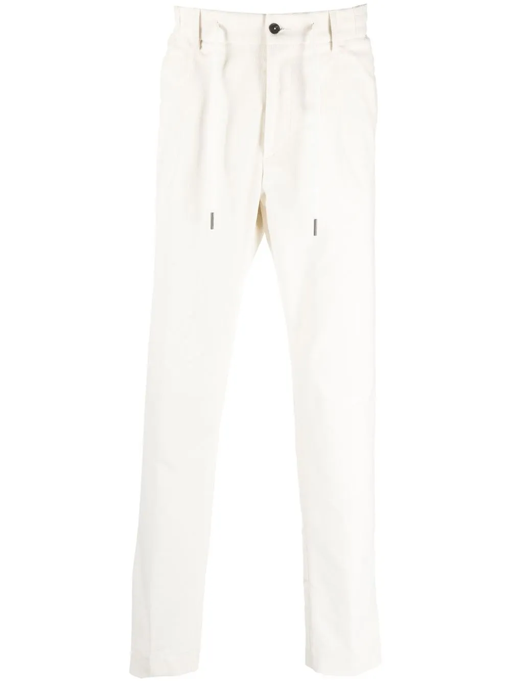 

Tagliatore drawstring tailored trousers - White