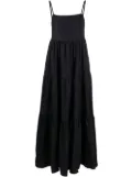 Matteau The Tiered Low-Back sun-dress - Black