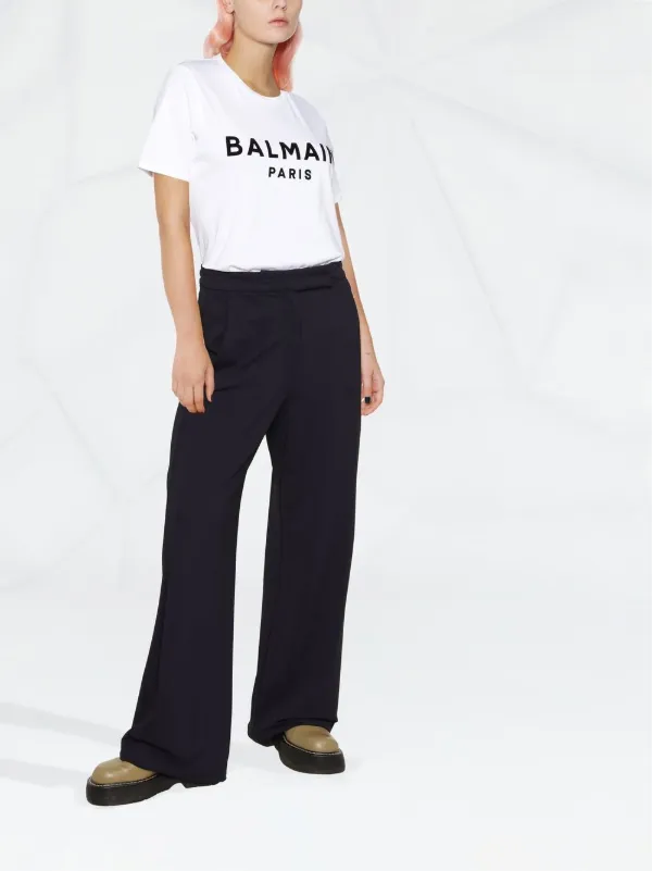 Balmain ロゴ Tシャツ | ホワイト | FARFETCH JP