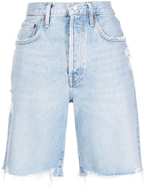 AGOLDE Ira denim shorts