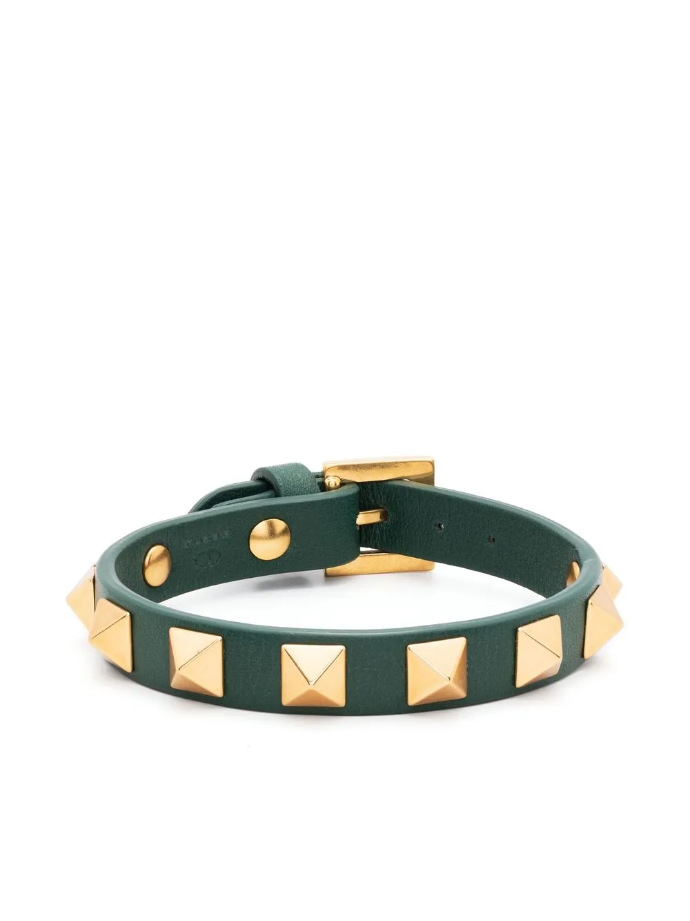 

Valentino Garavani pulsera Rockstud - Verde