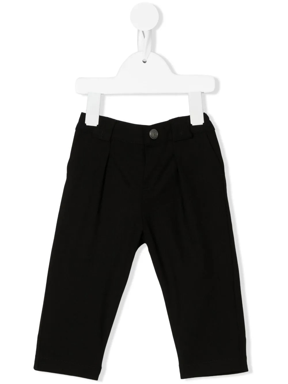 

Balmain Kids pantalones rectos - Negro