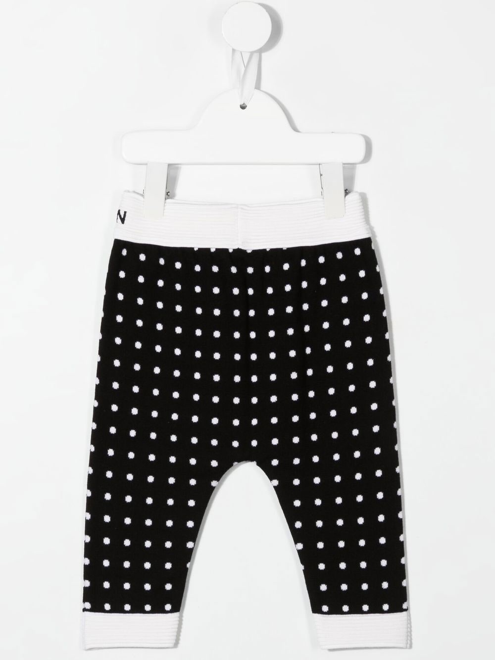 Balmain Kids Legging met stippen - Zwart