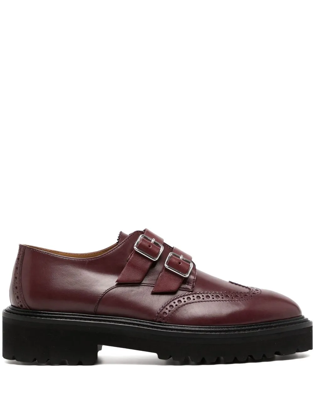 

Paul Smith Raelyn 40mm monk-strap brogues - Red