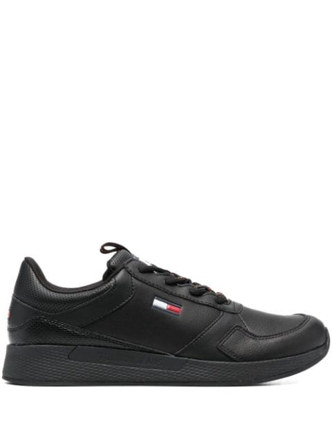 Tommy Jeans Flexi leren sneakers