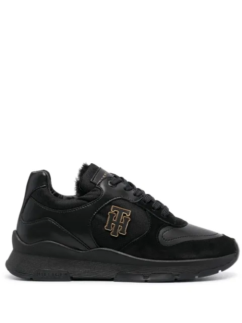 Tommy Hilfiger Warmlined logo-patch sneakers