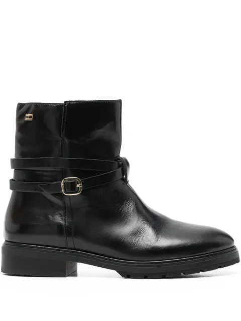 Tommy Hilfiger buckle-detail ankle boots