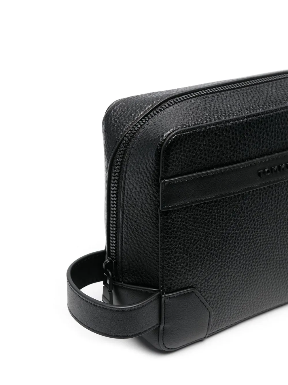 Tommy Hilfiger Logopatch Wash Bag In Schwarz ModeSens