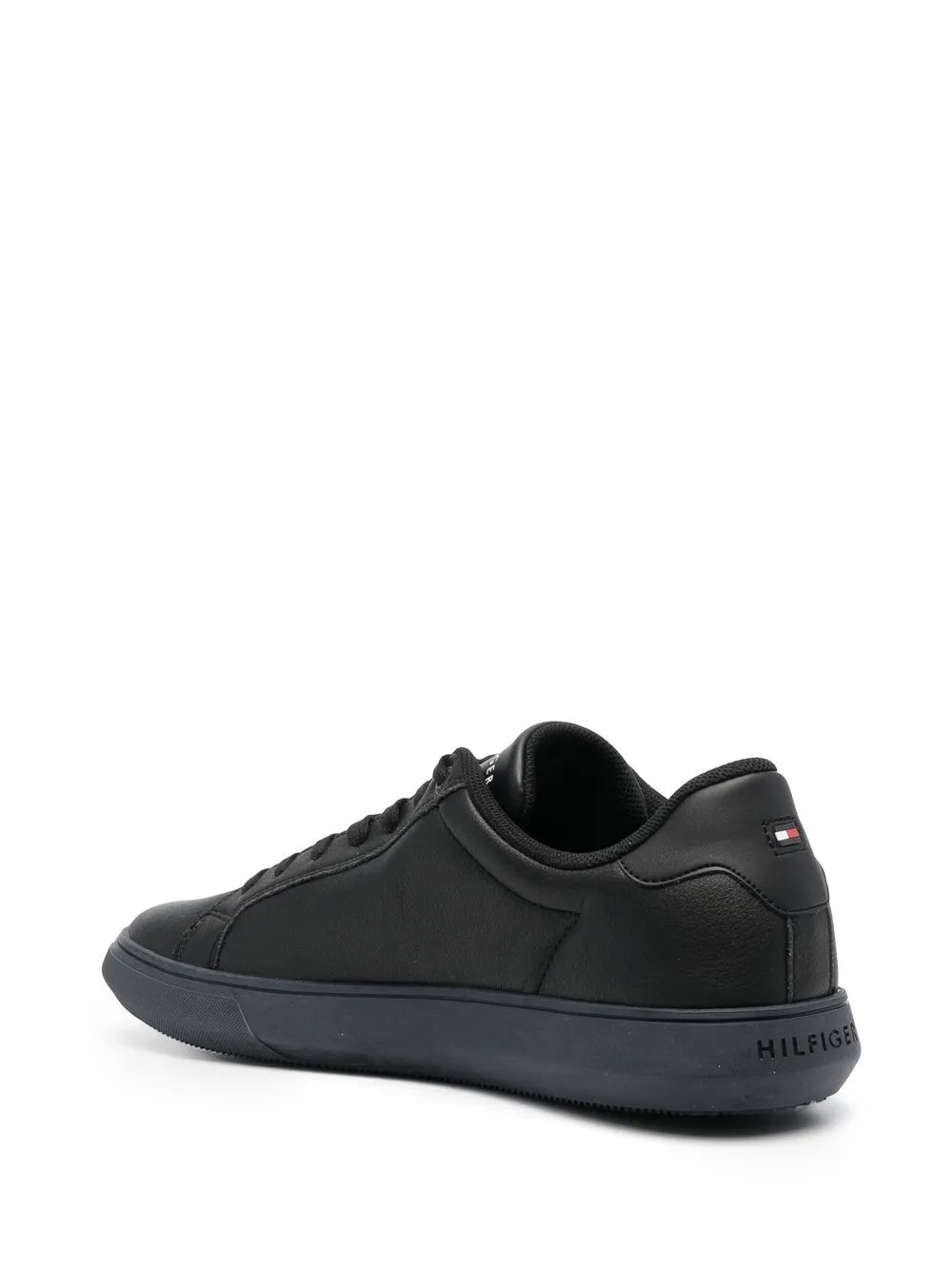 All black tommy hilfiger on sale shoes