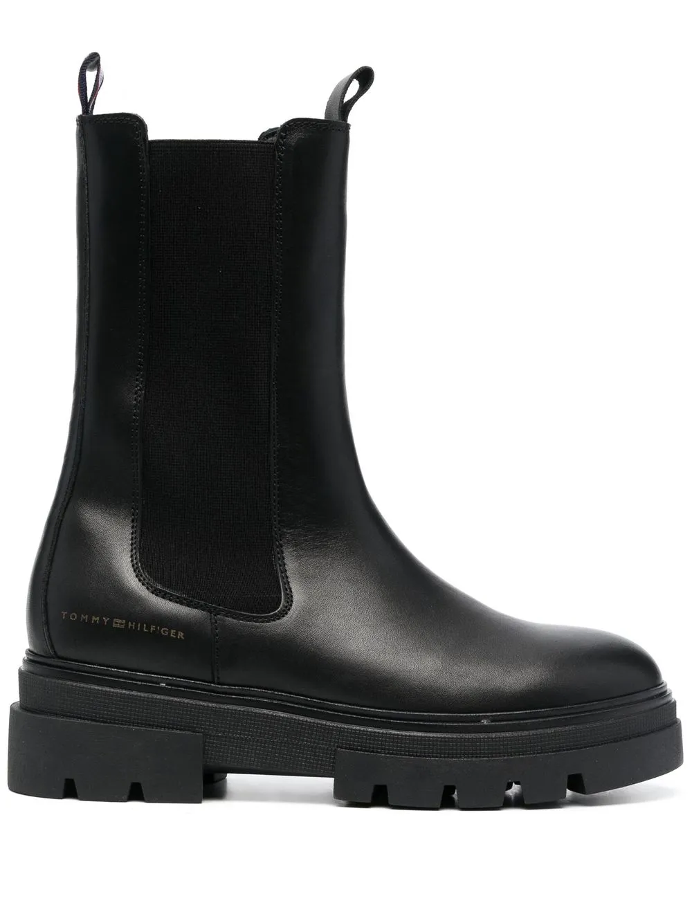 Tommy Hilfiger Chunky Chelsea Boots Black FARFETCH