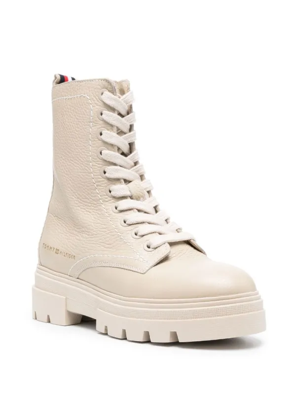 Tommy hilfiger lace up boots new arrivals