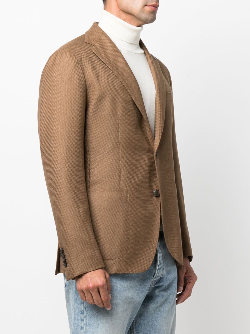 Tagliatore virgin-wool single-breasted blazer Men