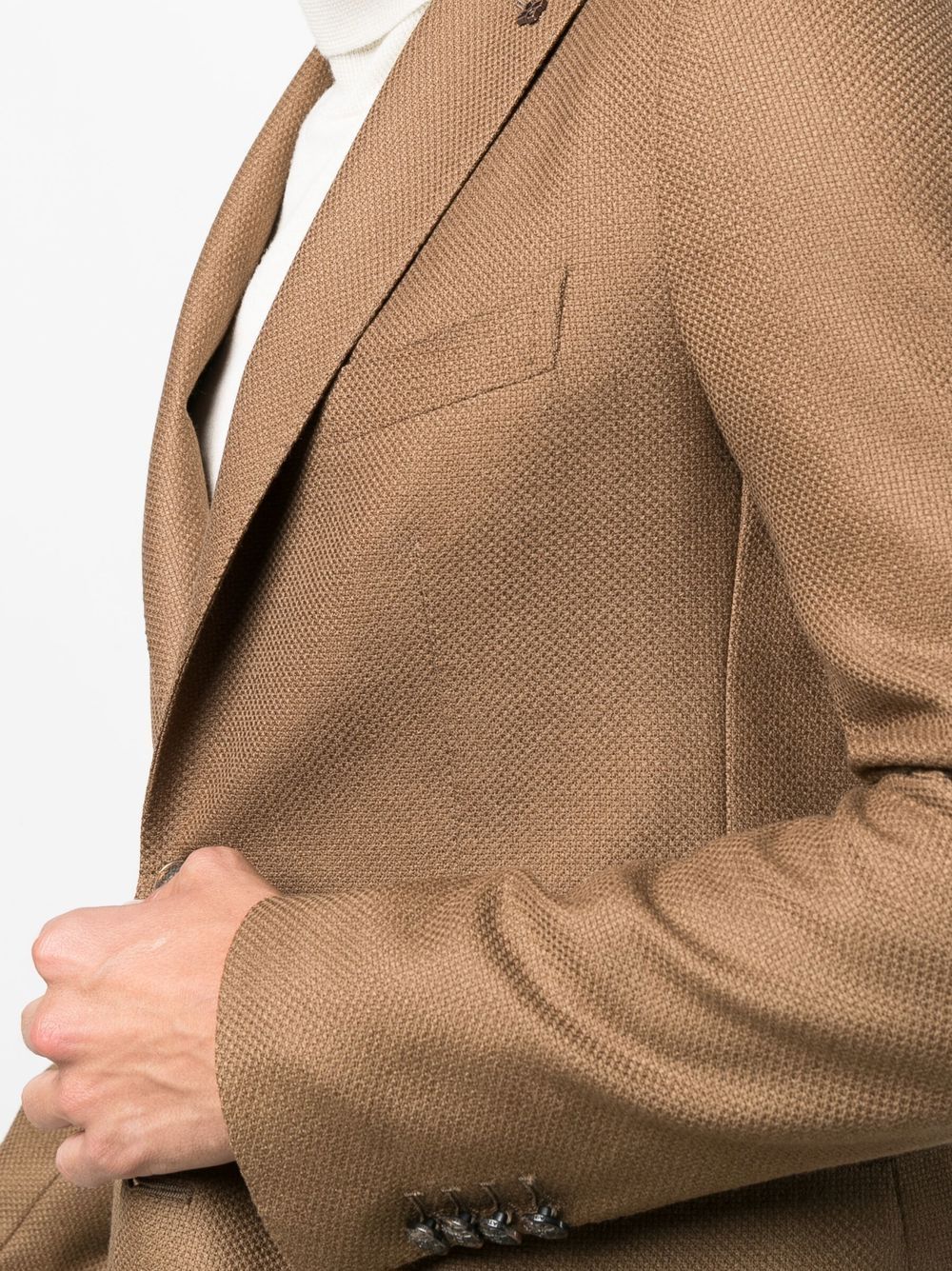 Tagliatore virgin-wool single-breasted blazer Men