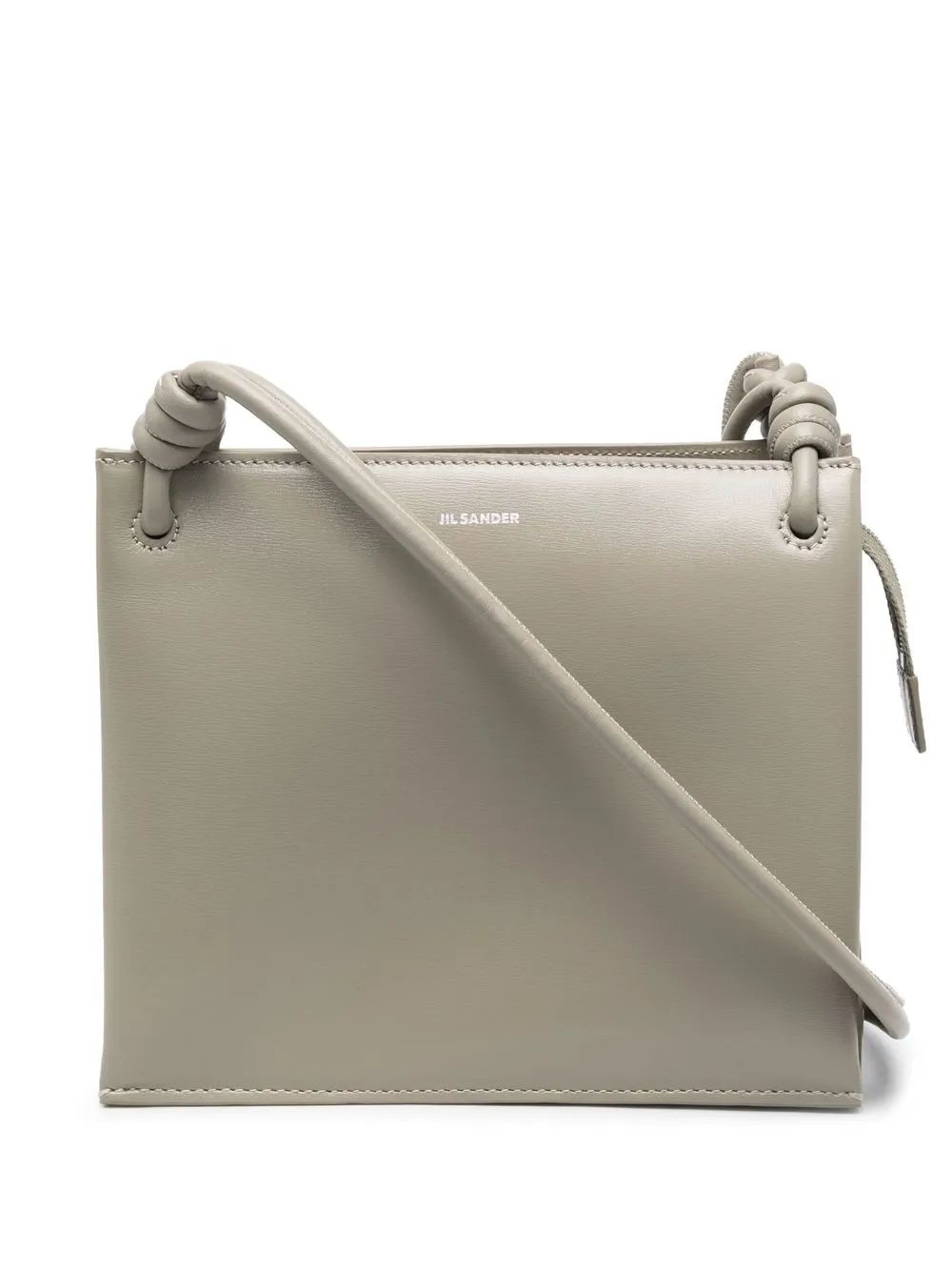 

Jil Sander bolsa crossbody con logo estampado - Verde