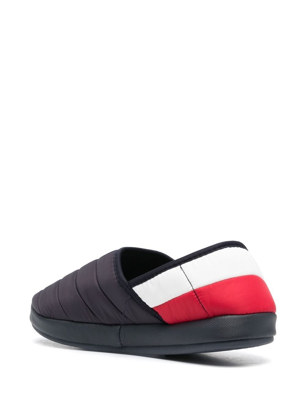 Shop Tommy Hilfiger Padded House Slippers In Blau