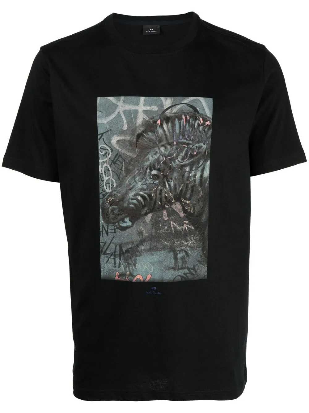 

PS Paul Smith graphic crew-neck T-shirt - Black