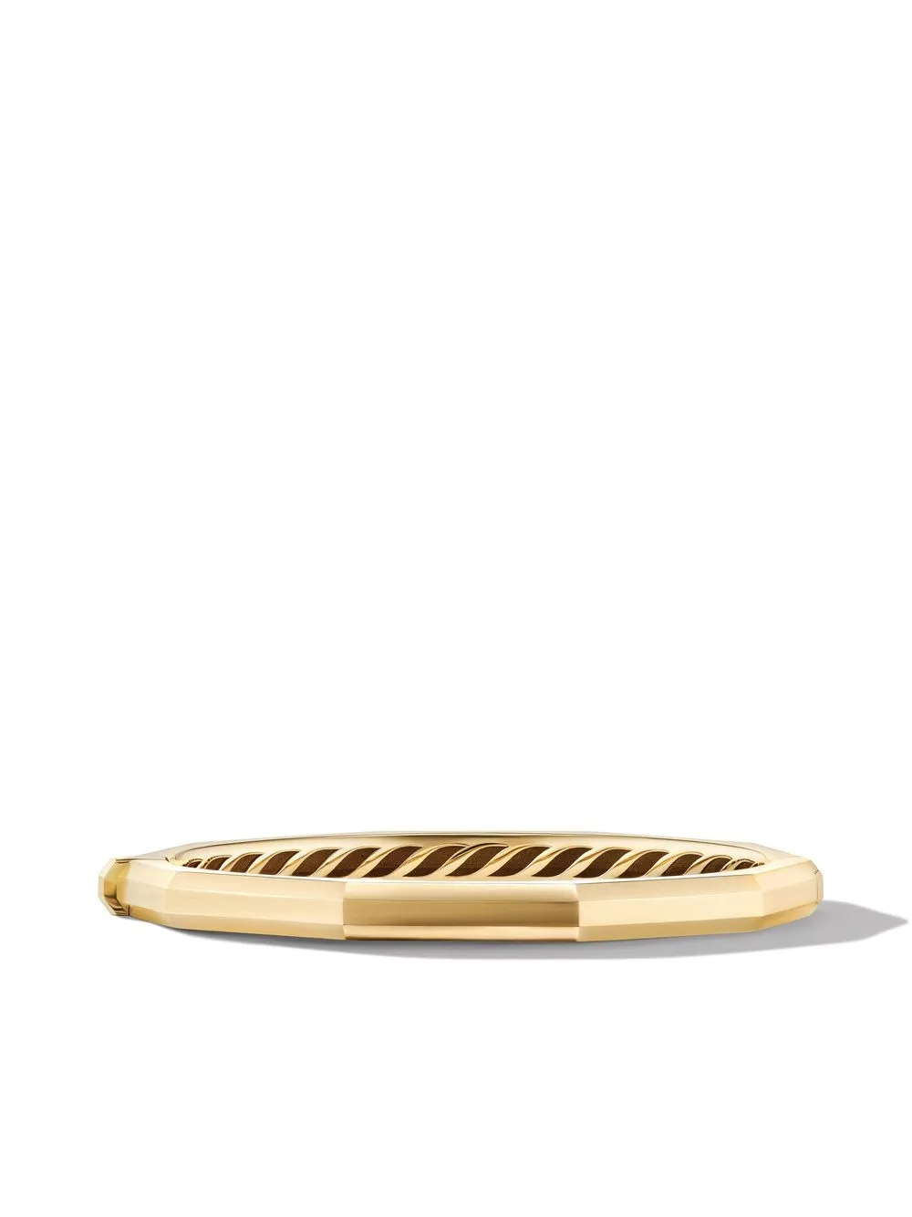 

David Yurman 18kt yellow gold Carlyle bangle bracelet