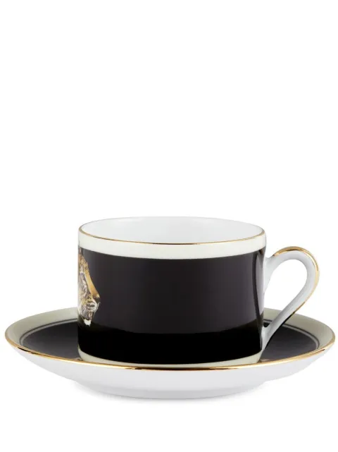 Dolce & Gabbana tiger porcelain tea set