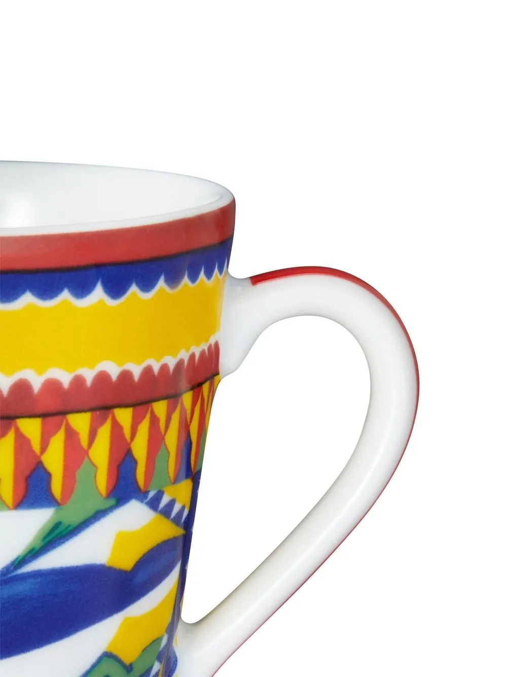  Dolce & Gabbana Carretto Siciliano Tasse   Weiß 